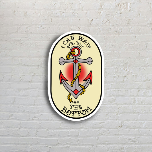 The Bottom Sticker