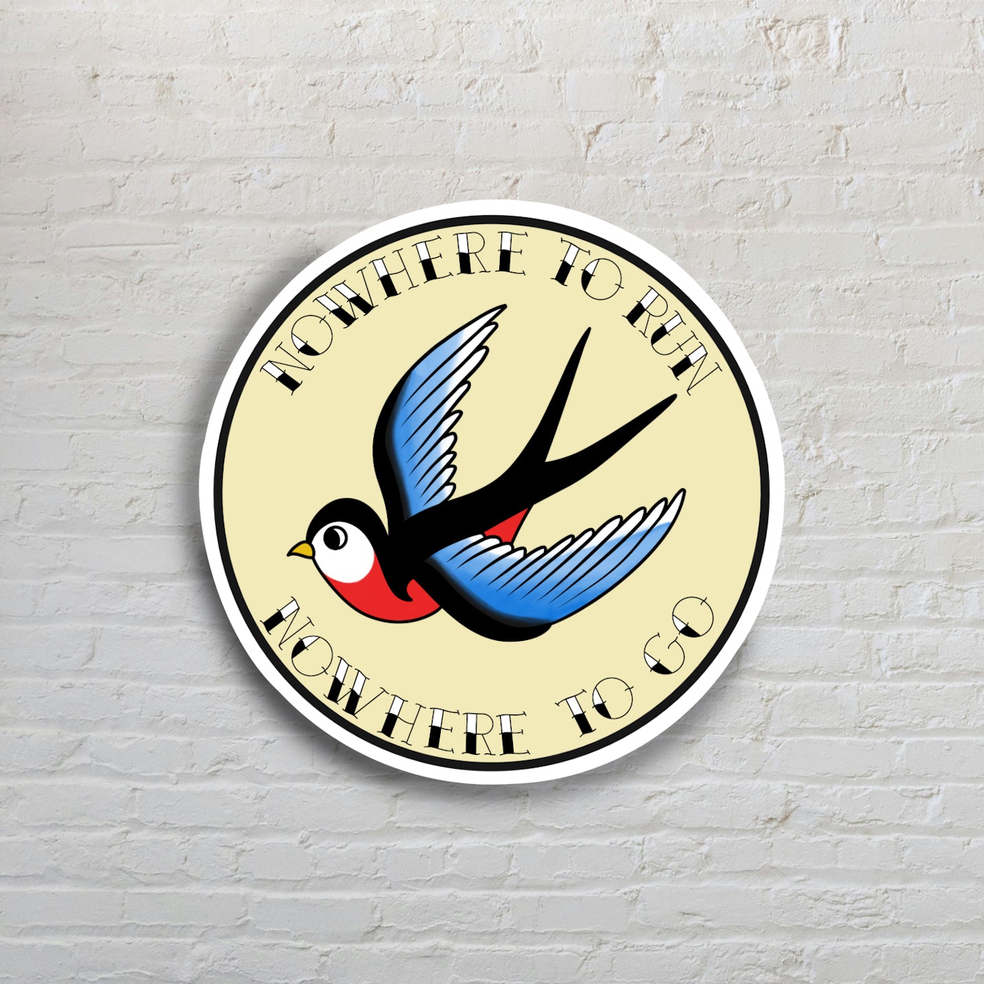 Nowhere Sticker