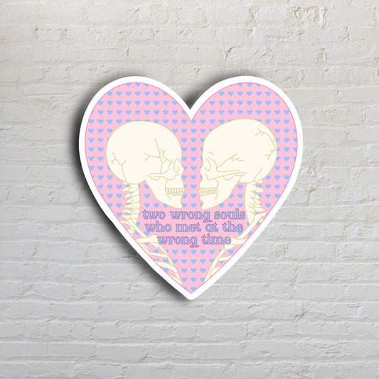 Two Wrong Souls Sticker