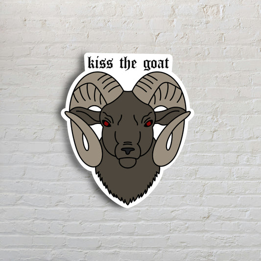 The Goat Sticker