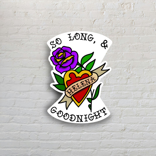So Long Sticker