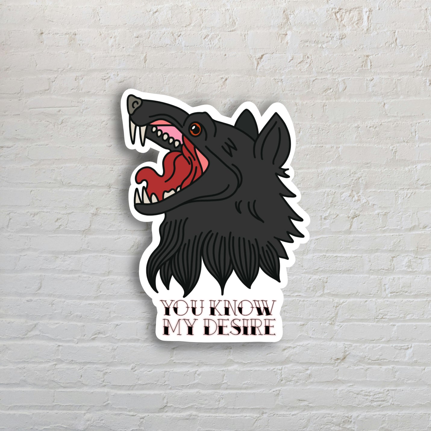 Desire Sticker